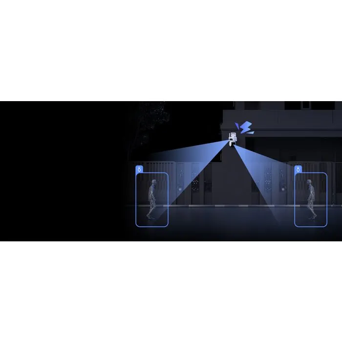 Beans View Caméra de surveillance D320 Dual 2K Extérieur WiFi