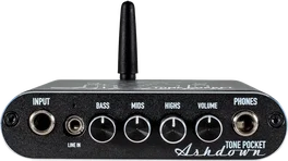ASHDOWN Tone Pocket Préamplificateur Casque / Interface Audio avec Bluetooth - Noir