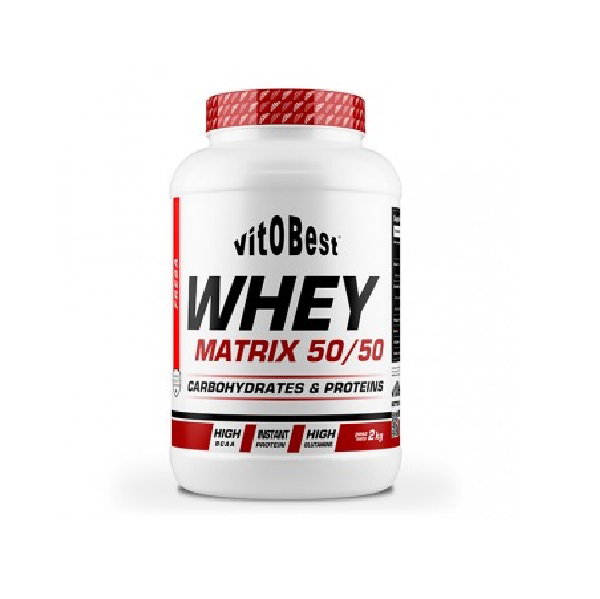 VIT.O.BEST Whey Matrix 50/50 Fraise 2 kg VIT.O.BEST Whey Matrix 50/50 Fraise 2 kg