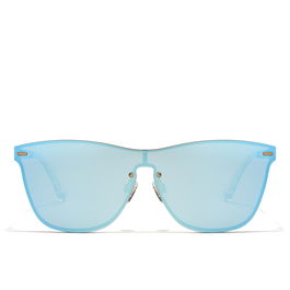 Hawkers Lunettes de soleil ONE VENM METAL Carrées Unisexe Acier Inoxydable Verres Bleus Filtre UV400