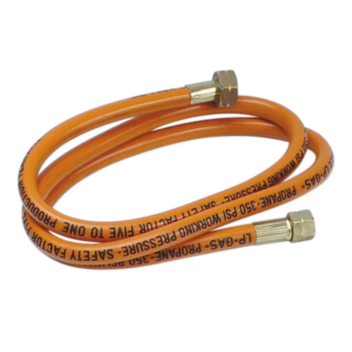 Tuyau en caoutchouc BUTSIR 1,5 m avec raccords métalliques pour chalumeau Tuyau en caoutchouc BUTSIR 1,5 m avec raccords métalliques pour chalumeau