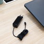 Tooq TQLC Chargeur mural USB-C GaN 45W Power Delivery, Noir, 1,8 m
