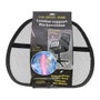 Basics Support lombaire en maille noir 40 x 38 x 15 cm