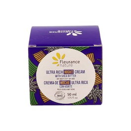 FLEURANCE NATURE Crème de nuit ultra riche au beurre de karité 50ml BIO