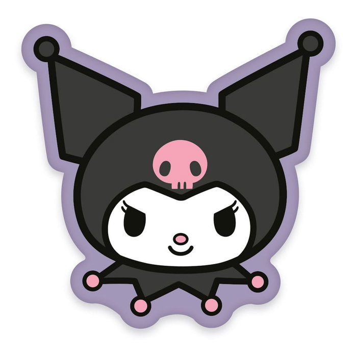 Sanrio oreiller Kuromi Face 36 cm Sanrio oreiller Kuromi Face 36 cm