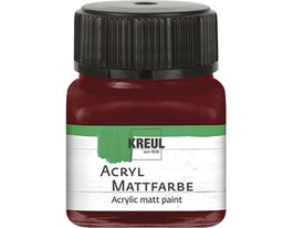 Kreul Peinture acrylique mate marron 20ml
