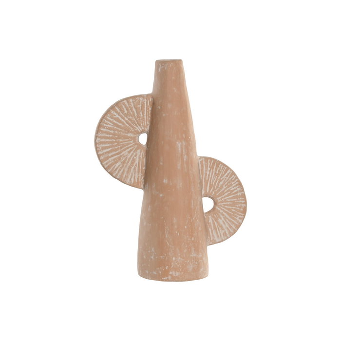 Vase Home ESPRIT Marron Clair Terre cuite Naturel 24 x 12 x 36 cm Vase Home ESPRIT Marron Clair Terre cuite Naturel 24 x 12 x 36 cm