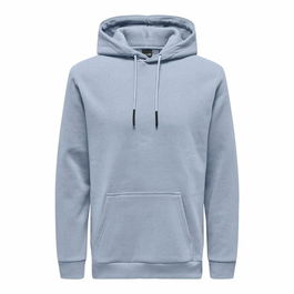 Sweat à capuche homme Only & Sons Onsceres Eventide Eau 124- Vibrant