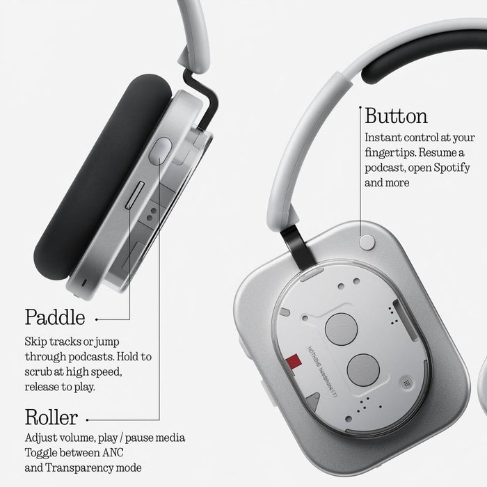 Nothing Casque A11300006 Blanc