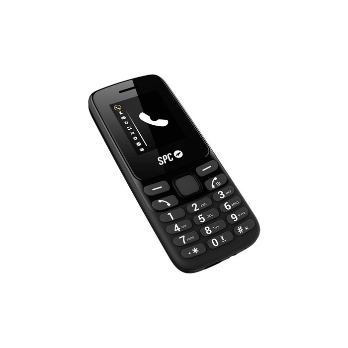 Téléphone portable pour personnes âgées SPC 2340N 256 GB 128 MB Noir