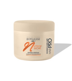 Byphasse Hair Pro Masque Crème Traitant Nutritiv Riche - Soin capillaire nourrissant intense pour cheveux - 500 ml