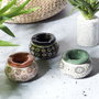 Home Deco Factory Cendrier Eau D.10 cm Marocain Mirage