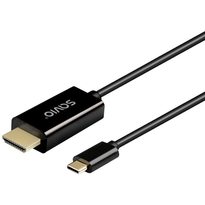 Savio Câble USB CL-190 Noir 1 m