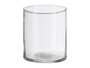 GIFTDECOR Vase Cylindre en Cristal Transparente 9 x 9 x 10 cm