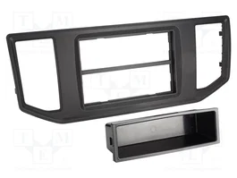 ACV Cadre de radio 2 DIN noir pour MAN TGE et VW Crafter II