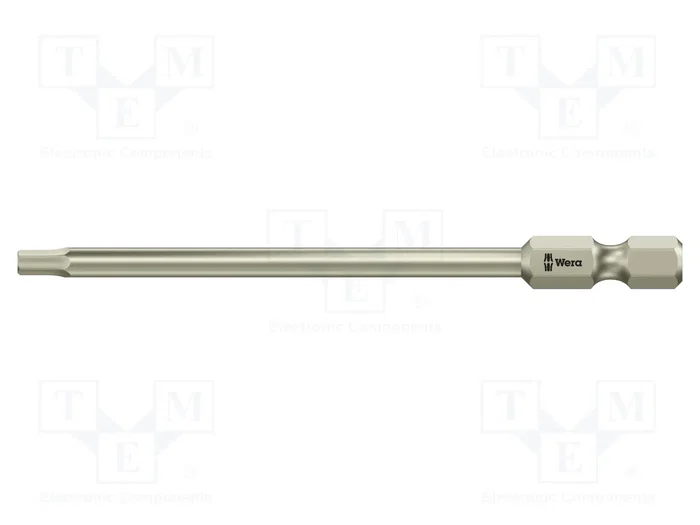 WERA Embout de tournevis Hex Plus 3 mm 1/4 po