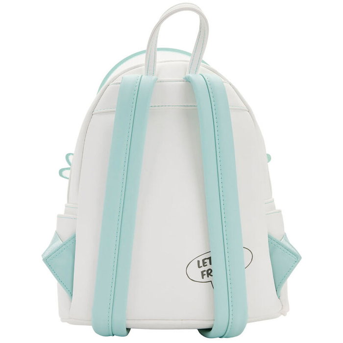 Loungefly Mini Sac à Dos Casper the Friendly Ghost - Sac à Dos Cosplay et Collection 26 cm en Polyuréthane avec Poches Latérales et Détails Brodés