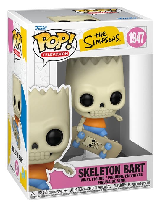 Funko POP! Les Simpson Skeleton Bart Patchwork en vinyle Funko POP! Les Simpson Skeleton Bart Patchwork en vinyle