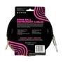 Ernie Ball Câble d'Instrument Tressé Jack-Jack SS 5,49 m