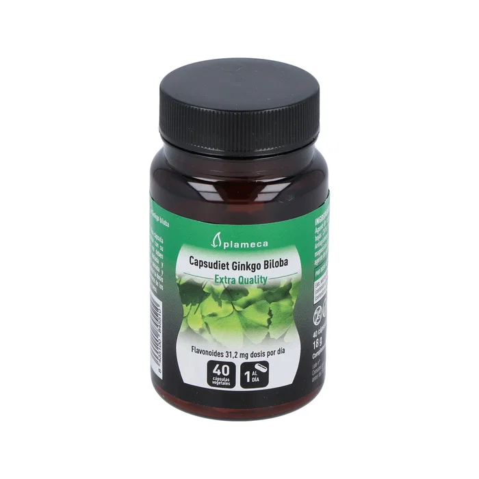 Plameca Capsudiet Ginkgo Biloba 40 capsules végétales Plameca Capsudiet Ginkgo Biloba 40 capsules végétales