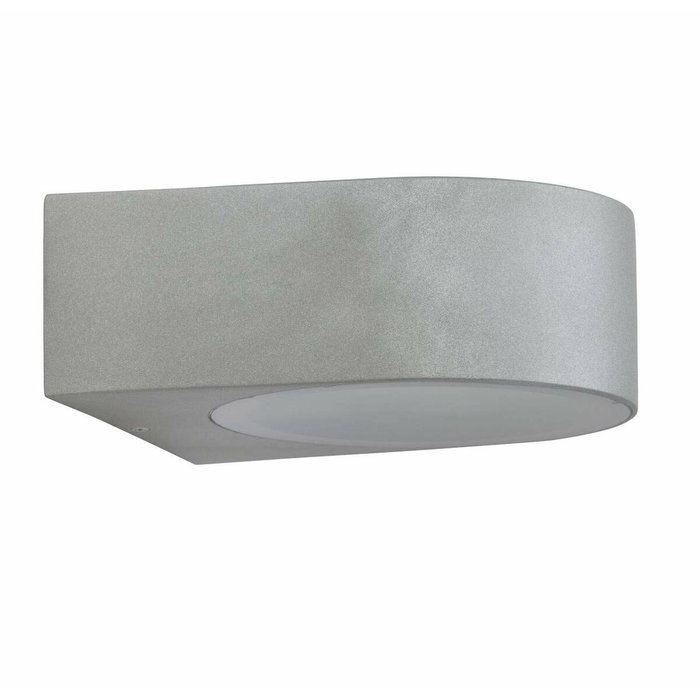 Brilliant TYLER Applique extérieure titane métal/verre E27 1x60W