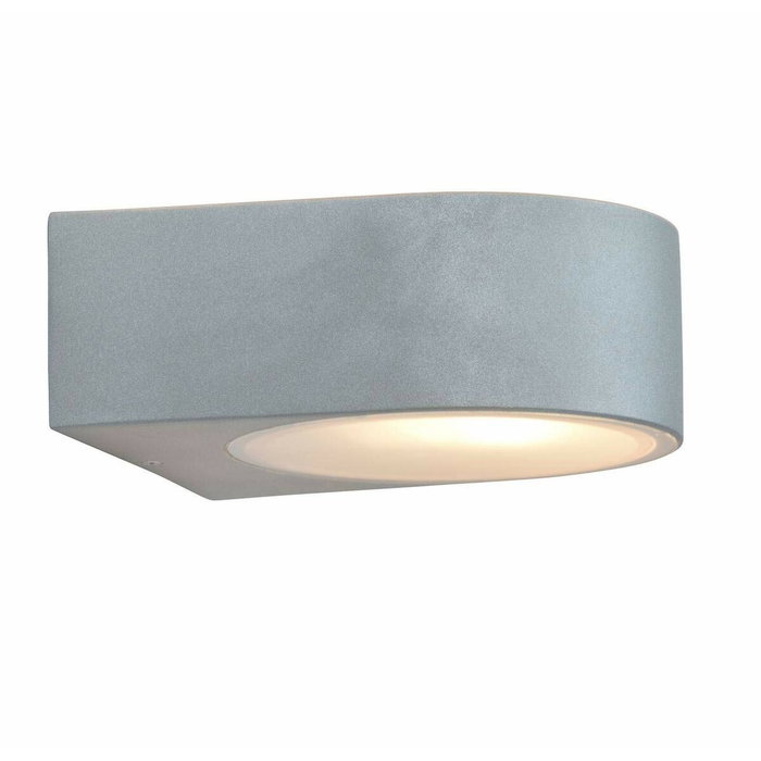 Brilliant TYLER Applique extérieure titane métal/verre E27 1x60W