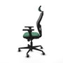 Piqueras y Crespo Chaise de Bureau Jorquera 3D036G2 Vert émeraude