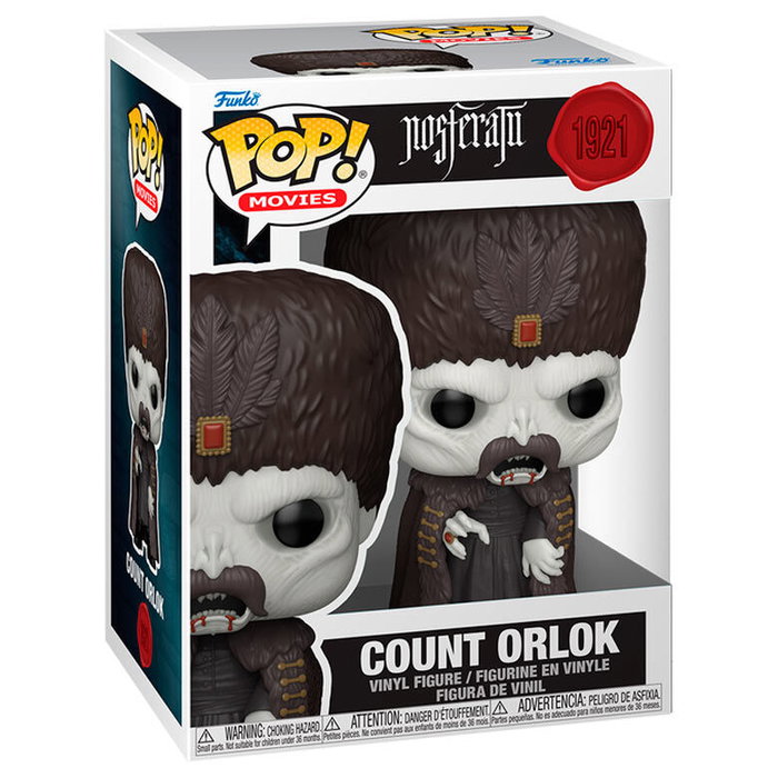 Funko Pop! Movies Nosferatu Count Orlok avec manteau