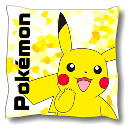 NINTENDO Coussin Pikachu Pokémon - 40x40 cm - Microfibre 100%