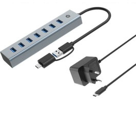 Conceptronic Hub USB 3.2 Gen 1 HUBBIES21GP 7 ports USB-A
