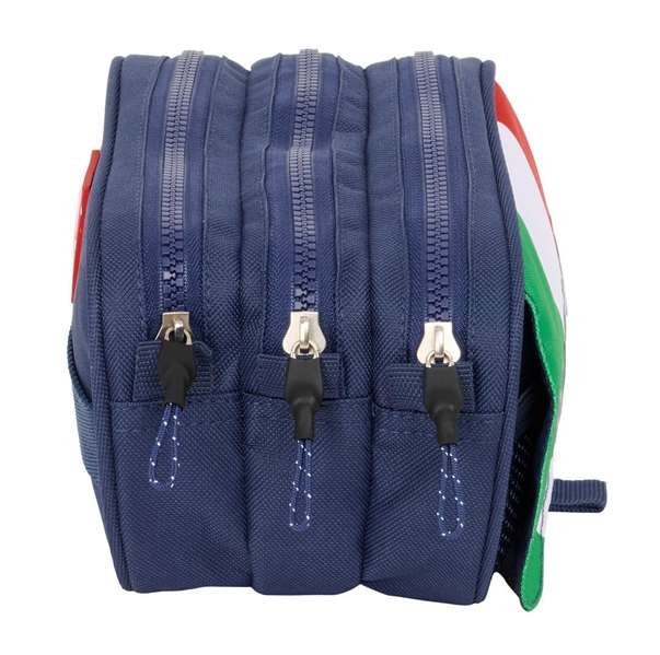 Benetton Triple Big Flag Portatout, organisateur de rangement pour enfants, 21.5 x 10 x 8 cm