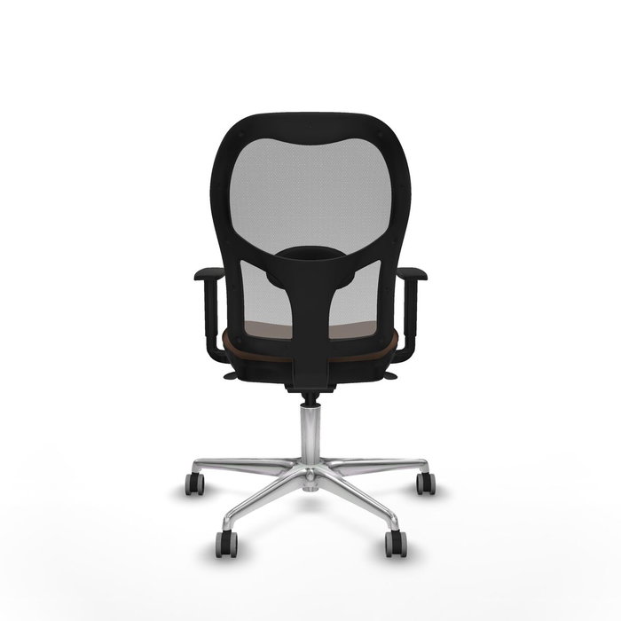 Piqueras y Crespo 1D086G0 Chaise de Bureau Gris et Brun foncé Piqueras y Crespo 1D086G0 Chaise de Bureau Gris et Brun foncé