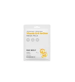 PaxMoly Be Glow Vitamin B+E Masque facial Illuminateur 25 ml