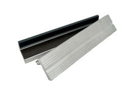 Forza Jeu de 2 mors en aluminium rainurés 102x29 mm
