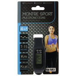 Be Mix Montre Podomètre de Bracelet