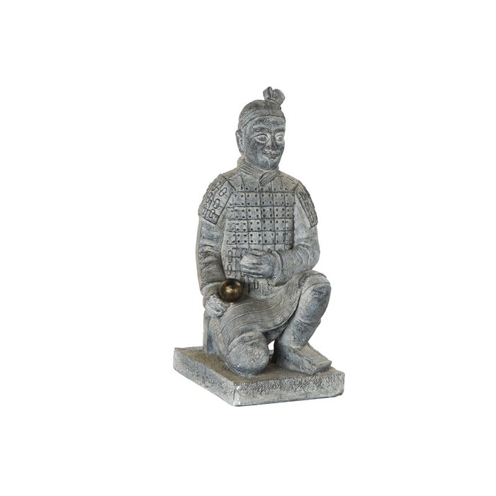 Home ESPRIT Figurine Décorative Oriental Guerrier Gris clair Home ESPRIT Figurine Décorative Oriental Guerrier Gris clair