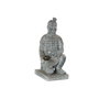 Home ESPRIT Figurine Décorative Oriental Guerrier Gris clair