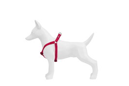 Freedog Harnais de type A en Nylon Réfléchissant Rouge 10mm x 20/36cm