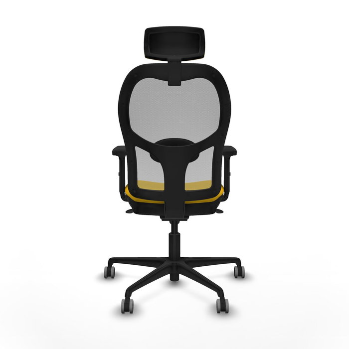 Piqueras y Crespo 2D036G2 Chaise de Bureau Jaune Piqueras y Crespo 2D036G2 Chaise de Bureau Jaune