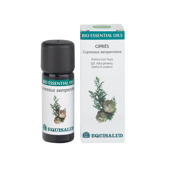 EQUISALUD Bio Essential Oils Huile Essentielle de Cyprès 10ml
