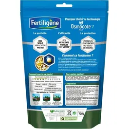 FERTILIGENE Engrais longue durée Osmocote max 700 g pour Arbustes, Buis, Conifères, Haies, Bambous - Résultats visibles en 7 jours, 1 application par an