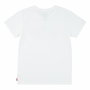 T shirt à manches courtes Enfant Levi's Lvg Ss Batwing Fill Blanc