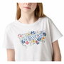 T shirt à manches courtes Enfant Levi's Lvg Ss Batwing Fill Blanc