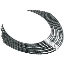 Bosch Fils pour débroussailleuse, Lot de 10, Diamètre 3.5 mm, Compatible AFS 23-37, Accessoire de coupe haute performance