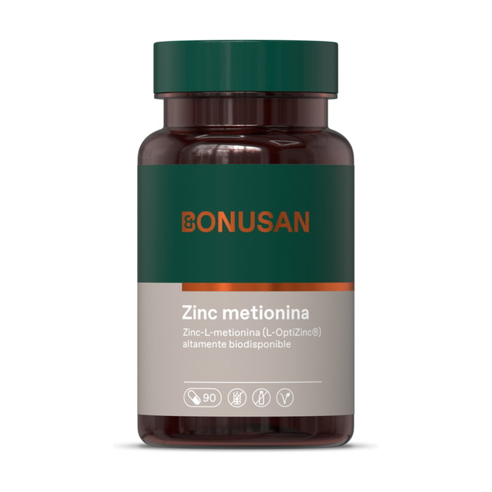 Bonusan Zincméthionine 15mg 90 capsules Bonusan Zincméthionine 15mg 90 capsules
