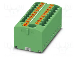 PHOENIX CONTACT PTFIX 6/18X2,5 GN Connecteur pour rail 24A 450V