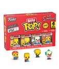 Funko Bitty Pop! Les Simpson - Pack de 4 figurines avec personnage mystère Funko Bitty Pop! Les Simpson - Pack de 4 figurines avec personnage mystère