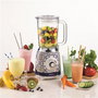 Ariete 583 CAPRI Batidora de Vaso - Blender avec verre en verre résistant, 4 lames en acier inoxidable et 4 vitesses - Style vintage