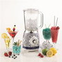 Ariete 583 CAPRI Batidora de Vaso - Blender avec verre en verre résistant, 4 lames en acier inoxidable et 4 vitesses - Style vintage