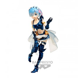 Figura Banpresto Re:Zero Chronicles EXQ Rem Armure de Maid 21 cm PVC